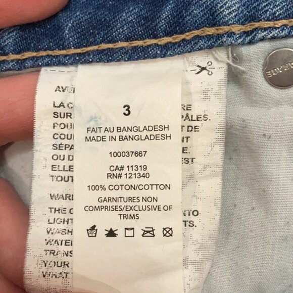 Garage Floral Festival High Rise Jean Shorts - Picture 13 of 14